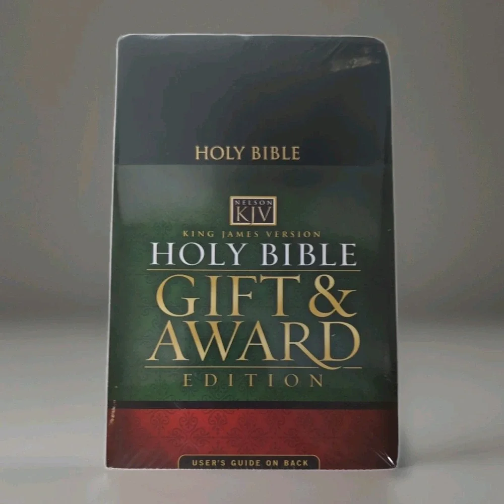 KJV HOLY BIBLE GIFT & AWARD‎ EDITION Nelson Red Letter NEW / Sealed